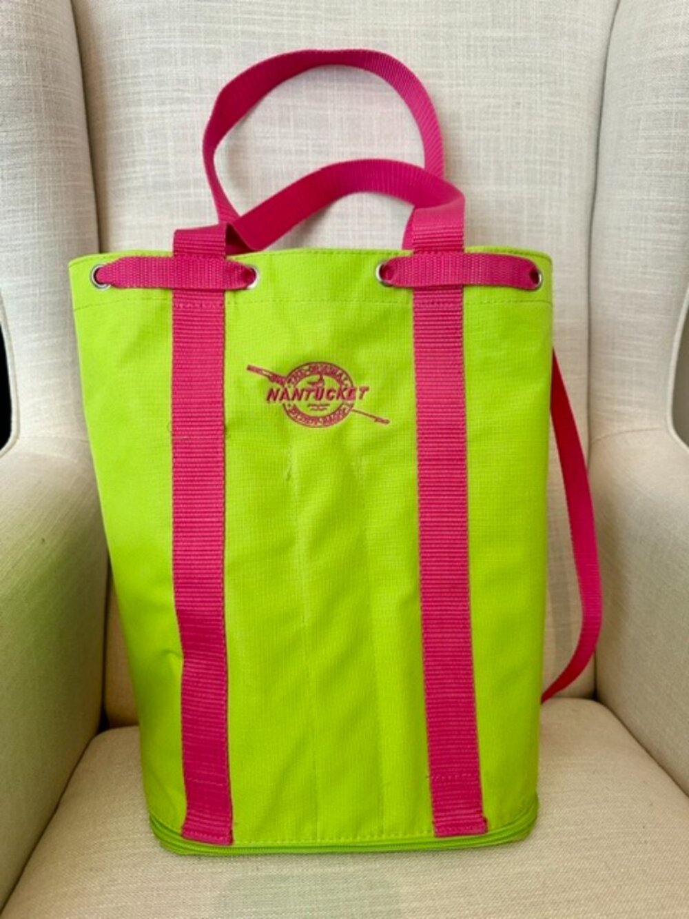 The Original Nantucket Diddy Bag - Tall Canvas Tool Tote